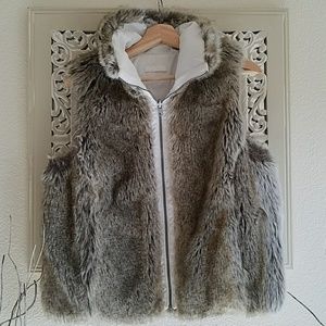 Reversible Faux Fur Vest